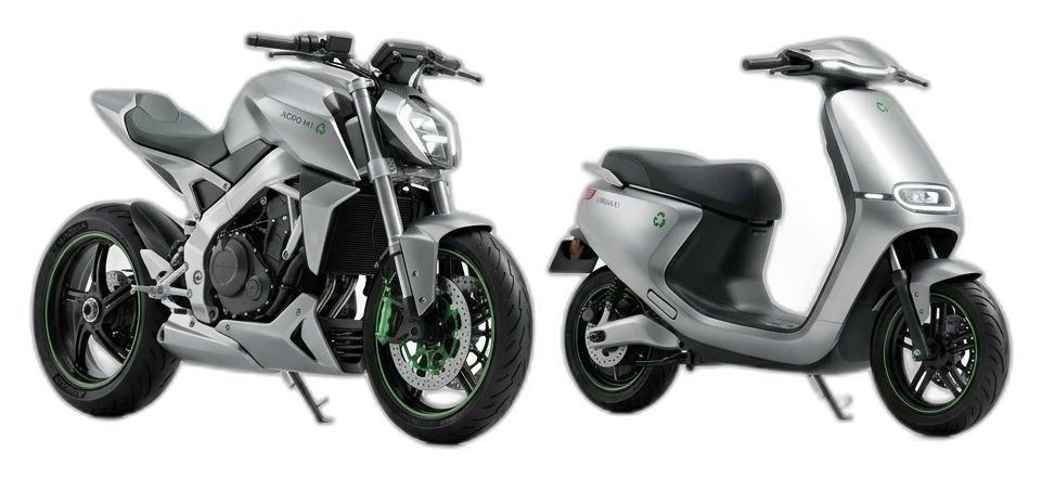 Two Wheeler Scrapping 3D Render